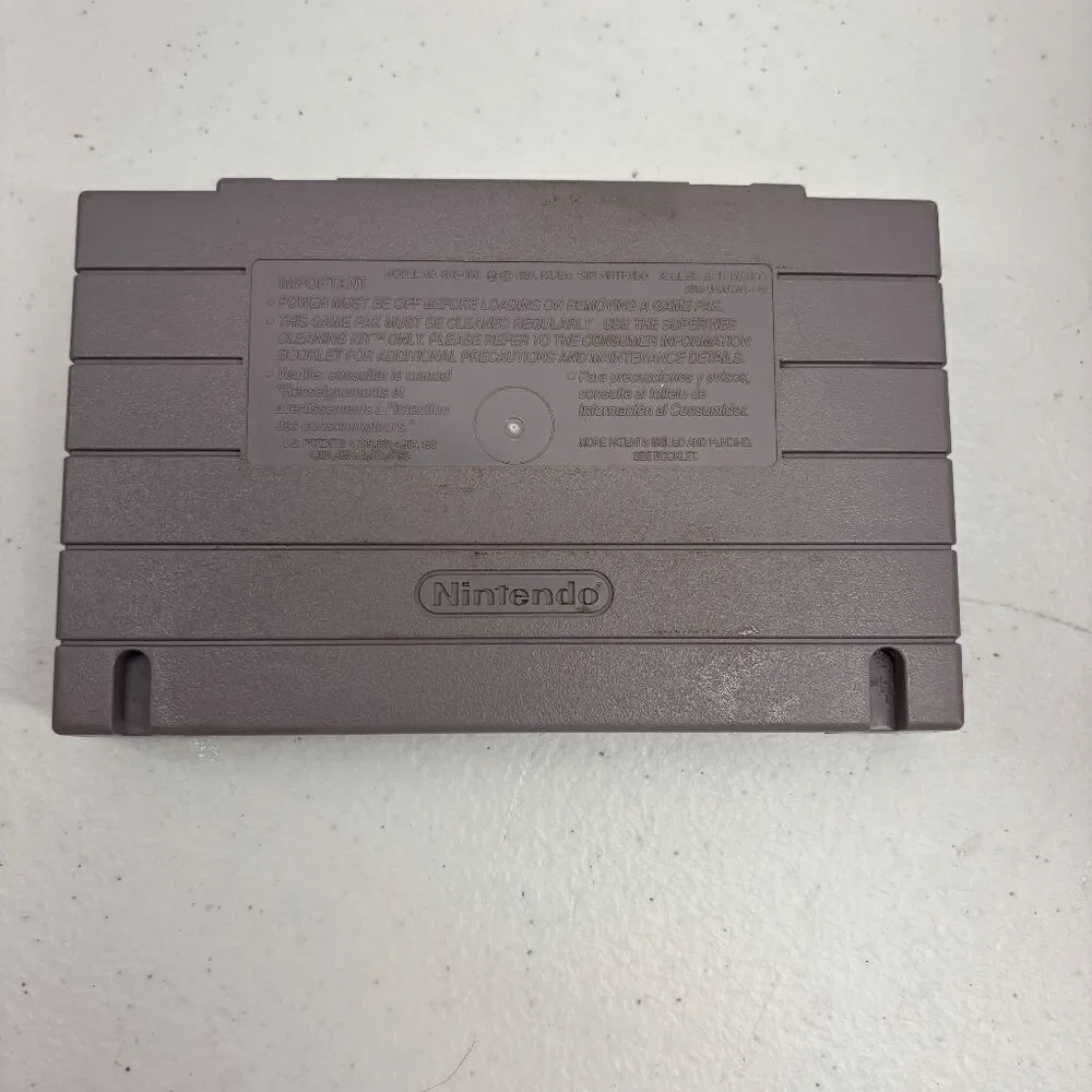 Vintage‎ ClayFighter Super Nintendo SNES Game Cartridge 90s Interplay Tested